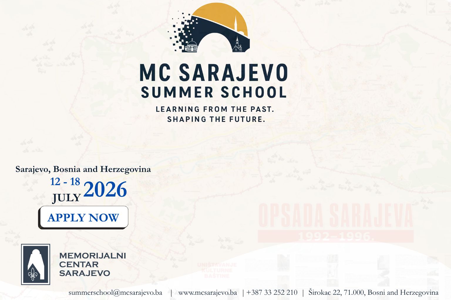 The First International MCS Summer School